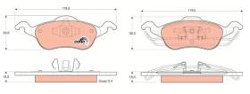 TRW GDB1358 - PASTILLAS DE FRENO TURISMO
