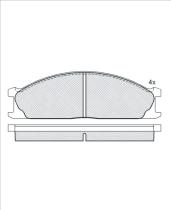 Icer 140884000 - PASTILLAS DE FRENO TRASERAS