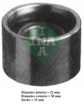  532042210 - RODILLO TENSOR CORREA DISTRIB