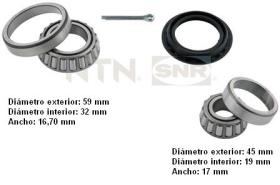  R15316 - KITS RODAMIENTO RUEDA