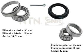 Snr R15316 - KITS RODAMIENTO RUEDA