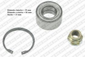 Snr R15834 - KITS RODAMIENTO RUEDA