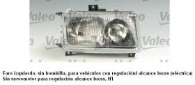 Valeo 086985 - SEAT IBIZA 16V PROYECTOR DOBLE OPTI