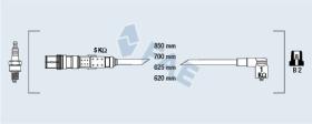 Fae 85681 - CABLE DE BUJIA ANTIPARASITARIO