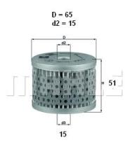 Mahle KX13D - FILTRO DE COMBUSTIBLE