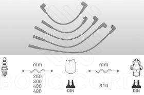 Bougicord 4014 - JUEGO DE CABLES