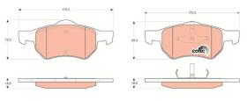 TRW GDB4128 - PASTILLAS DE FRENO TURISMO