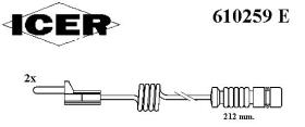 Icer 610259E - INDICAD.DESGASTE CAMION 2UD.212MM.