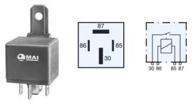 Mai RR75 - RELE DE POTENCIA 24V 70A