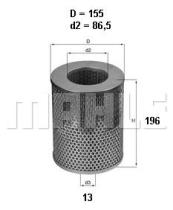 Mahle LX912 - FILTRO AIRE                     [*]