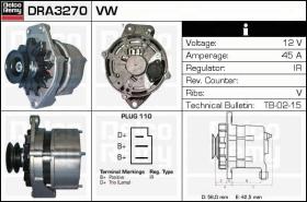 Delco Remy DRA3270 - ALTERNADOR VW