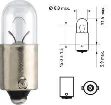 Philips 12929CP - LAMPARA T4W CP 12V 4W BA9S