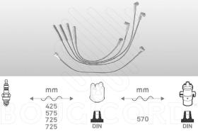 Bougicord 4060 - JUEGO DE CABLES