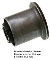 Metalcaucho 04330 - SILENTBLOC BRAZO INFERIOR SUSPENSION DELANTERO