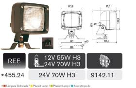 Rinder 45524 - FARO DE TRABAJO 24V.