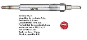 NGK 4275 - CALENTADOR METALICO