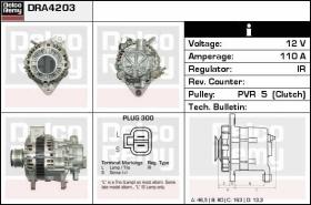 Delco Remy DRA4203 - ALTERNADOR KIA,HYUNDAI