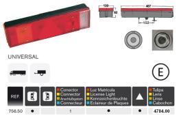 Rinder 75650 - PILOTO C/TRI.D.RH C/LUZ MAT.