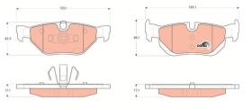 TRW GDB1626 - PASTILLAS DE FRENO TURISMO