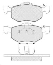 Icer 181532000 - PASTILLAS FRENO MOTO ICER