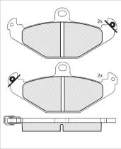 Icer 181379000 - PASTILLAS FRENO MOTO ICER