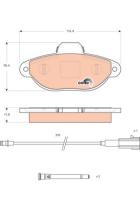 TRW GDB1745 - PASTILLAS DE FRENO TURISMO
