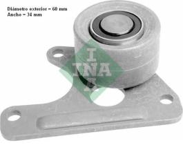  532031610 - RODILLO TENSOR CORREA DISTRIB
