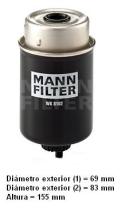 Mann WK8102 - [**]FILTRO COMBUSTIBLE