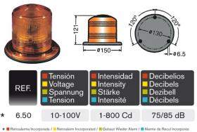 Rinder 650 - DESTELL.FLASH ELEV C/RETROAL.