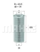 Mahle OX381D - FILTRO ACEITE                   [*]