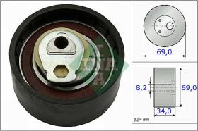  531050510 - RODILLO TENSOR CORREA DISTRIB