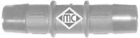 Metalcaucho 00047 - CONECTOR RECTO 19 MM