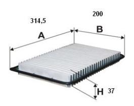 Mahle LX1921 - FILTRO AIRE                     [*]