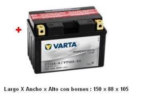Varta 51101 - FUNSTART AGM 12V(A51 4) YT12A-4 YT1