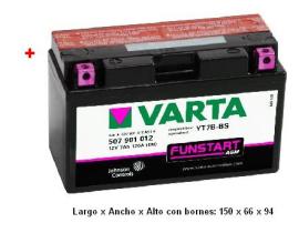Varta 50701 - FUNSTART AGM 12V(A51 4) YT7B-4 YT7B