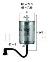  KL80 - FILTRO COMBUSTIBLE              [*]
