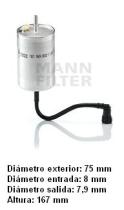 Mann WK8321 - [*]FILTRO COMBUSTIBLE
