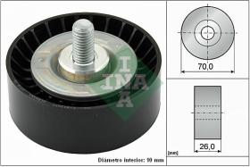 LUK - INA - FAG 532047510 - RODILLO TENSOR CORREA AUXILIA