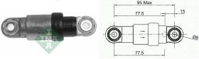 LUK - INA - FAG 533007110 - RODILLO TENSOR CORREA AUXILIA