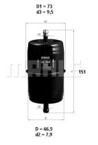 KL558 - FILTRO COMBUSTIBLE              [*]