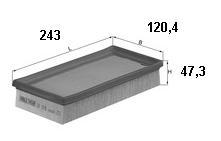 Mahle LX1576 - FILTRO AIRE                     [*]