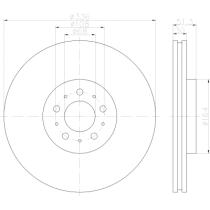 BREMBO 09984810 - DISCOS DE FRENO DELANTEROS