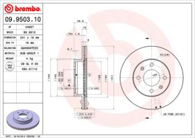 BREMBO 09950310