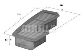 Mahle LX1936 - FILTRO AIRE                     [*]