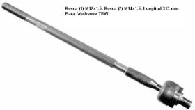  29730 - ROTULA AXIAL.SEAT IBIZA II / CORDOBA
