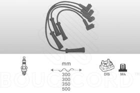 Bougicord 2459 - JUEGO DE CABLES