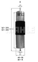  KL473 - FILTRO COMBUSTIBLE              [*]