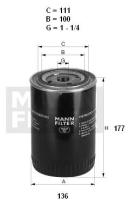 Mann W13742 - [*]FILTRO ACEITE