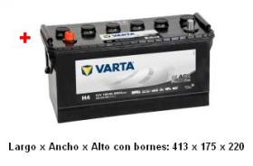 Varta H4 - PROMOTIVE BLACK-HUMEDA 12V(A74)