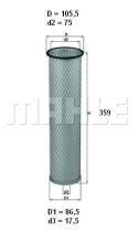  LXS214 - FILTRO SEGURIDAD/PREFILTRO AIRE [*]